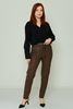 Mosento Casual Trousers Black Brown Khaki коричневый