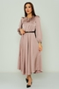 Sandrom Casual Dresses Black Bordeux Mink Plum Mink