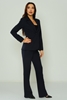 Missfrendy Casual Suits Black Bordeux Navy Mink Khaki Brown Dark Emerald Navy