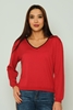 Yes Play Casual Jumpers Black Red Pink Beige Ecru Kırmızı