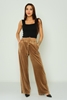 Fimore Casual Trousers Bordeux Mink Khaki Mink