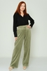 Fimore Casual Trousers Bordeux Mink Khaki Khaki