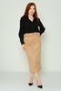 Favori Casual Skirts Black Grey Brown Bordeux Beige Mink Khaki Beige