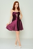 Hot Contact Night Wear Evening Dresses Black Red Navy Sax indigo Plum Mint Emerald Lavender Plum