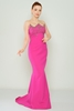 Rengin Night Wear Evening Dresses Black Fuchsia Olive ضارب الى الحمرة