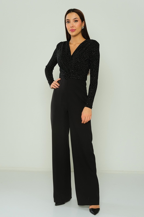 Rissing Star Casual Jumpsuits Black