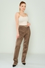 Favori Casual Trousers Black Grey Brown Bordeux Beige Mink Khaki норка