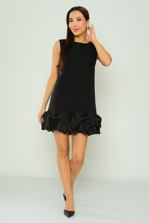 Favori Casual Dresses Black Ecru