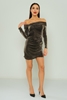 Rissing Star Casual Dresses Black Gold Silver Sax Altın