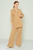 Sandrom Casual Suits Brown Beige Fuchsia Sax اللون البيج