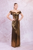 Odrella Night Wear Evening Dresses Fuchsia Mink Sax Black-Silver Black-Gold Emerald Black-Gold