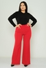 Explosion Casual Trousers Black Red Kırmızı