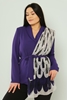 Explosion Casual Plus Size Jackets Jackets Black Khaki Purple أرجواني