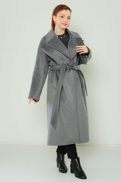 Dolce Bella Casual Woman Coats Grey