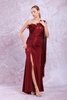 Elit Bella Casual Evening Dresses Black Beige Powder Coral Peanut bordo şarabı