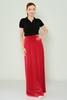 Joymiss Casual Skirts Black Red