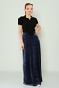 Joymiss Casual Skirts Black Navy