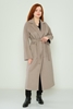 Dolce Bella Long Street Wear Woman Coats Beige Navy Mink indigo Anthracite Mink