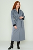 Dolce Bella Long Street Wear Woman Coats Beige Navy Mink indigo Anthracite indigo