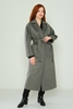 Dolce Bella Long Street Wear Woman Coats Beige Navy Mink indigo Anthracite Anthracite