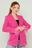 Fimore Night Wear Jackets Black Red White Beige Navy Fuchsia Purple Petroleum Tan ضارب الى الحمرة