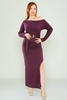 Favori Casual Dresses Black Brown Bordeux Beige Purple Petroleum Mor