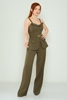 Explosion Casual Jumpsuits Black Red Purple Khaki