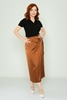 Mees Casual Skirts Black Brown بنى