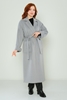 Dolce Bella Long Street Wear Woman Coats Beige Navy Mink indigo Anthracite Mavi