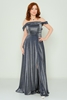 Alinçe Night Wear Evening Dresses Black Silver Navy Sax Navy