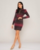 Explosion Mini Long Sleeve Casual Dresses Orange Fuchsia Sax Khaki Navy Light Fuchsia