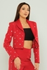 Favori Casual Jackets Black Red красный