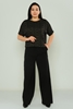 Explosion High Waist Casual Trousers Black-Camel Black-Khaki черный - Хаки