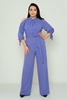 Explosion Casual Jumpsuits Black Lavender Lavender