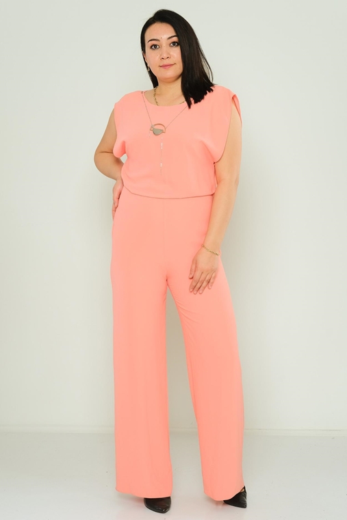 Explosion Casual Jumpsuits Peach