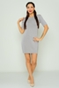 Yes Play Casual Dresses Black-Silver Black-Black Ecru-Gold Grey-Silver Grey-Silver