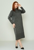 Pitiryko Long Sleeve Casual Dresses Anthracite