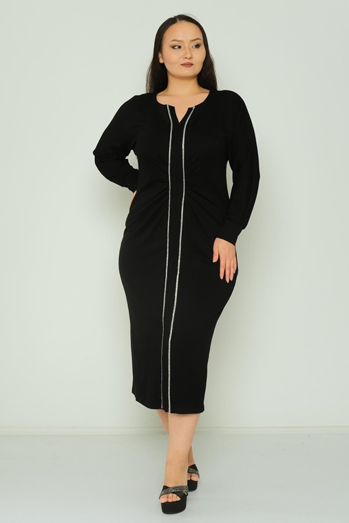 Modamila Casual Dress Black