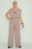 Selen Casual Jumpsuits Black Beige Mink Sax норка