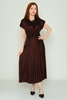 Mac Park Casual Dresses Black Gold Bordeux Copper Bordeux