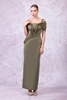 Odrella Night Wear Evening Dresses Black Fuchsia Khaki Caramel Stone Khaki