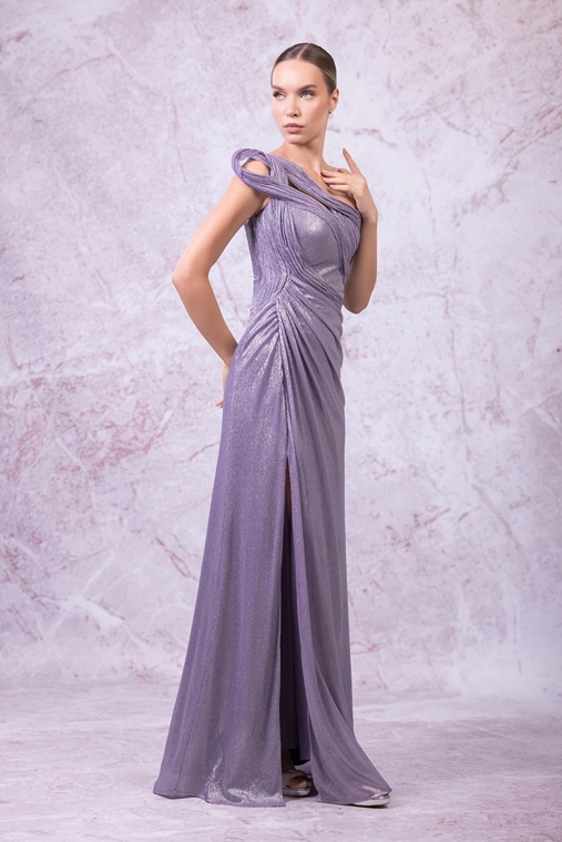 Odrella Night Wear Evening Dresses Lavender