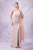 Elit Bella Night Wear Evening Dresses Black Fuchsia Mink Sax المنك