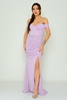 Rengin Night Wear Evening Dresses Black Brown Lilac Lilac