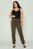 Mosento Casual Trousers Black Brown Khaki كاكي