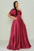 Hot Contact Night Wear Evening Dresses Black Blue Lilac Fuchsia Powder Fuchsia