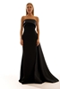 Hot Contact Night Wear Evening Dresses Black-Ecru Black