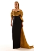 Hot Contact Night Wear Evening Dresses Black Blue Gold Ecru Powder Black-Fuchsia Black-Ecru Black-Saffron Black-Saffron