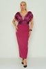 Odrella Night Wear Evening Dress Black Fuchsia Sax Purple Caramel Wine вино