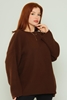 Wo-man Casual Blouses Black Grey Brown Bordeux Beige Navy Caramel коричневый